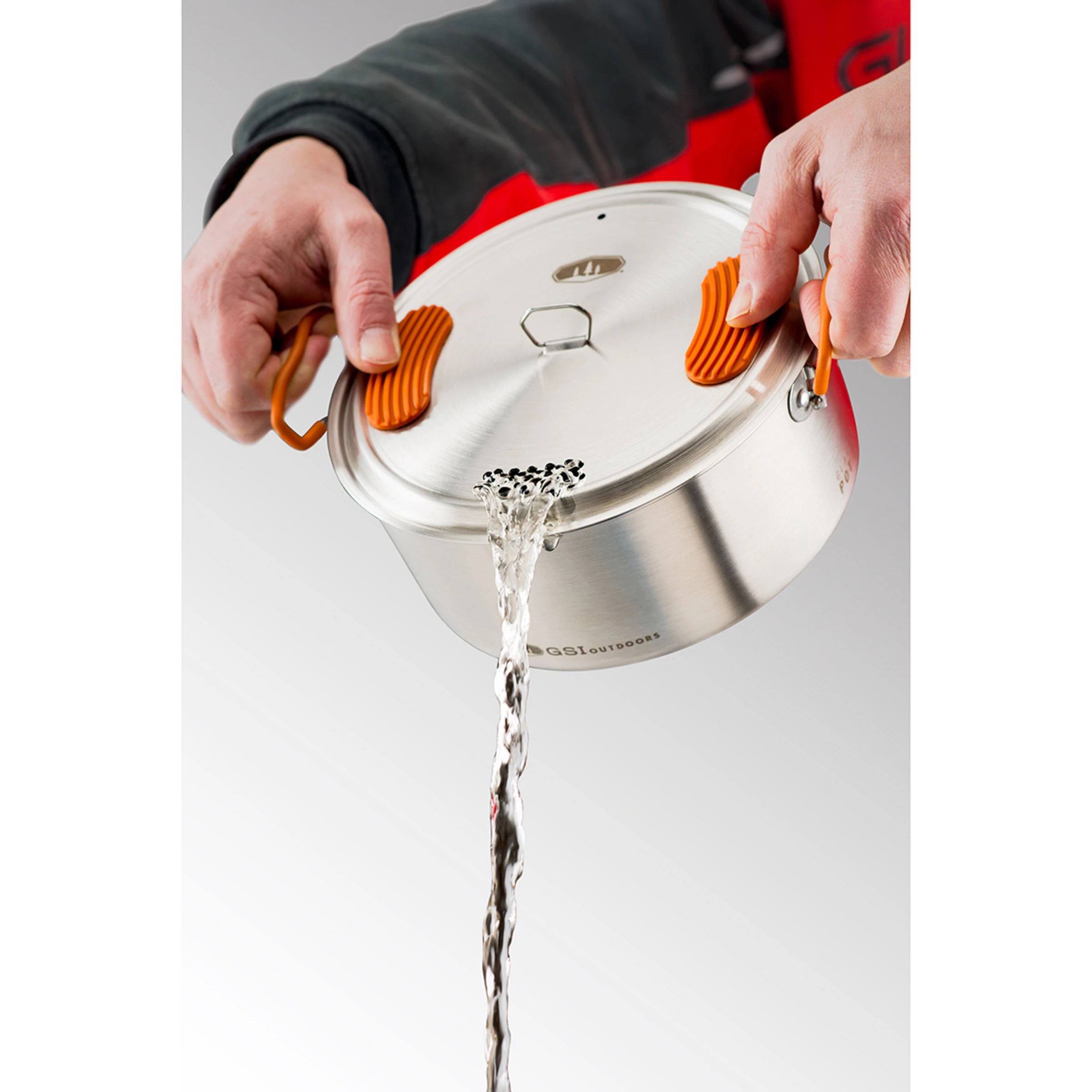 GSI Glacier Stainless Base Camper Medium Cookware 10 GSI Glacier Stainless Base Camper Medium Cookware - Image 10