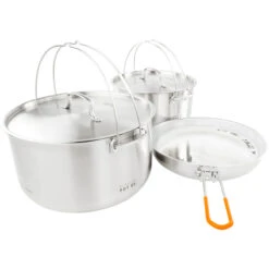 GSI Glacier Stainless Troop Cook Set