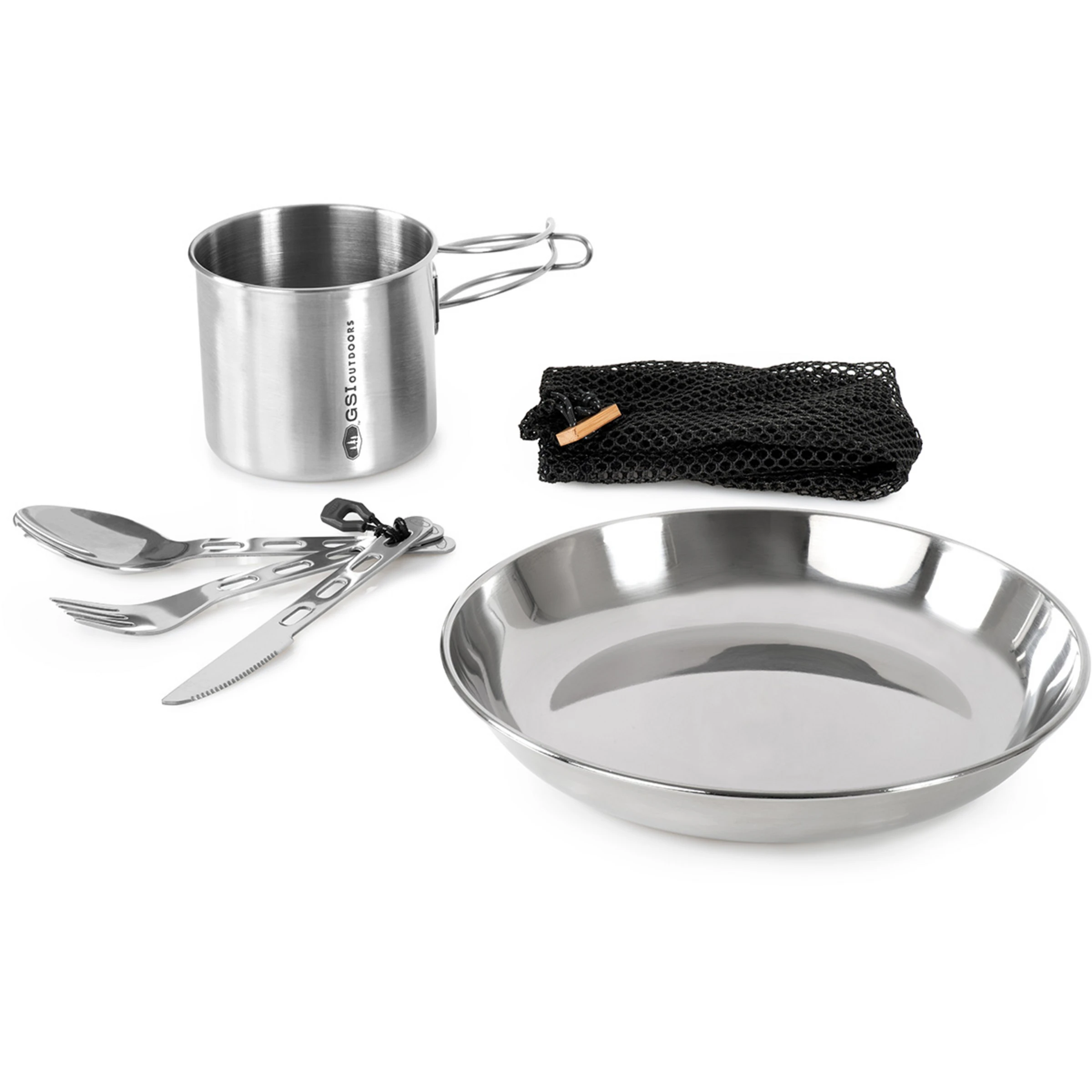 GSI Glacier Stainless CookwareSet 1 GSI Glacier Stainless CookwareSet